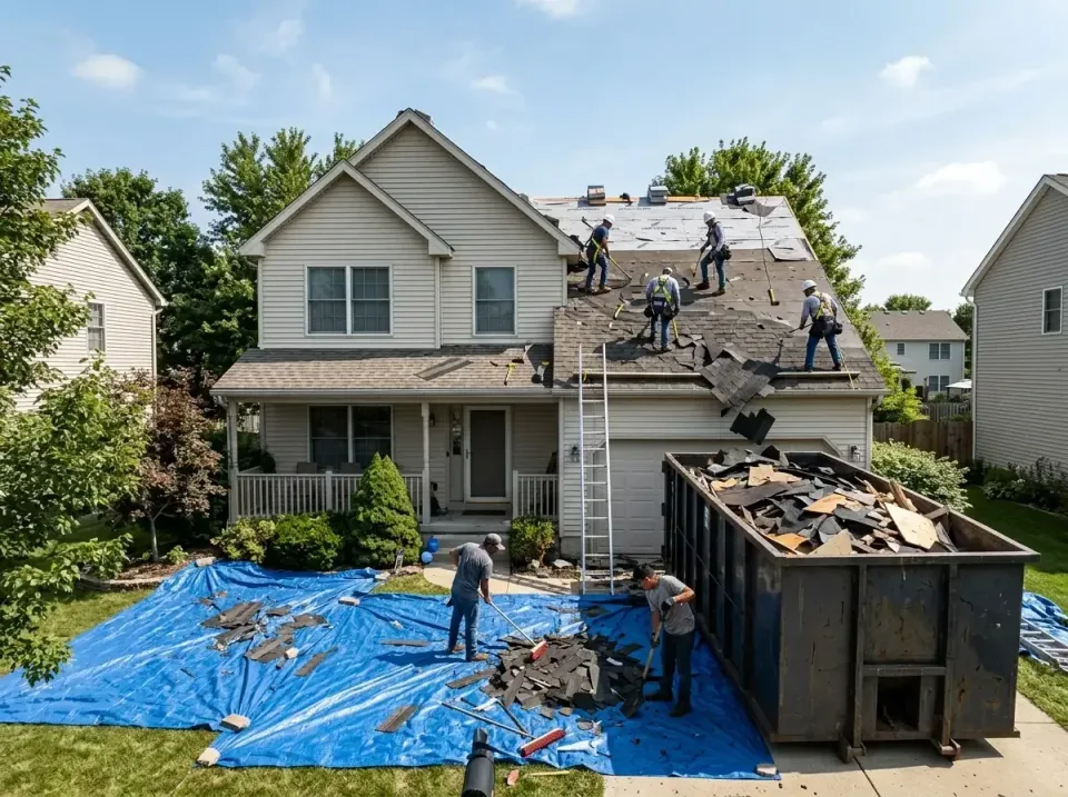 roof-replacement-debris-remova-004 — frequently asked questions, Cheapest Dumpster Rentals in Markham, IL